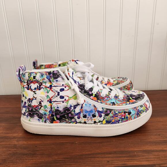 Billy Size 6W Kids Lilia's Eye Candy Classic DJR II High Tops Easy Access Shoe - Picture 3 of 13